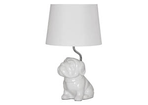 Image for Avel White Ceramic Table Lamp