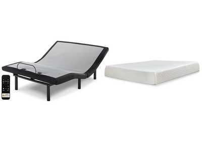 Image for 10 Inch Chime Memory Foam Mattress with Adjustable Base