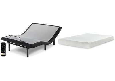 Chime 8 Inch Memory Foam Mattress with Adjustable Base