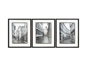 Image for Dorcas Black/White Wall Art Set