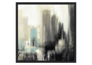 Image for Dyami Black/Gray/Ivory Wall Art