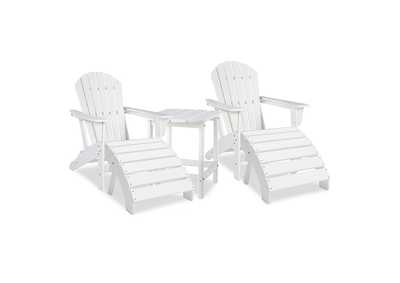 Image for Sundown Treasure 2 Outdoor Adirondack Chairs and Ottomans with Side Table