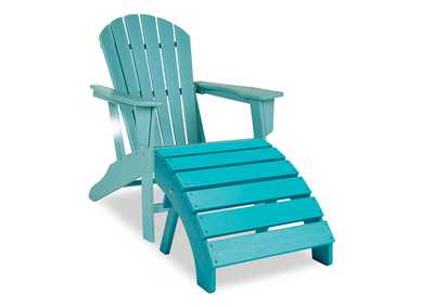 Image for Sundown Treasure Outdoor Adirondack Chair and Ottoman
