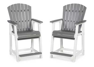 Image for Transville Outdoor Counter Height Bar Stool (Set of 2)