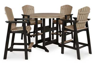 Image for Fairen Trail Outdoor Bar Table and 4 Barstools