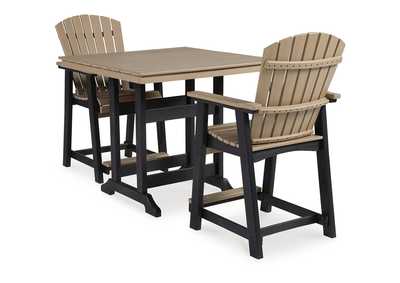 Image for Fairen Trail Outdoor Counter Height Dining Table and 2 Barstools