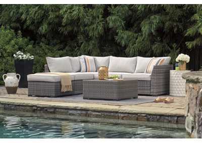 Image for Cherry Point 4-piece Outdoor Sectional Set