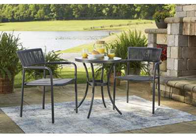 Image for Crystal Breeze 3-Piece Table and Chair Set