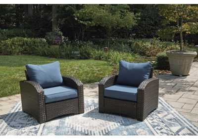 Image for Windglow Outdoor Lounge Chair with Cushion