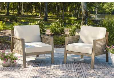 Image for Barn Cove Lounge Chair with Cushion (Set of 2)