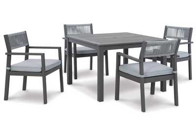 Image for Eden Town Outdoor Dining Table and 4 Chairs