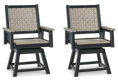 Image for Mount Valley Swivel Chair (Set of 2)