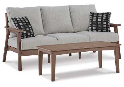 Image for Emmeline Outdoor Sofa with Coffee Table