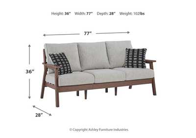 Emmeline Outdoor Sofa with Cushion,Outdoor By Ashley
