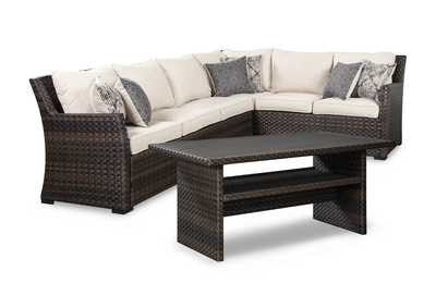 Image for Easy Isle 3-Piece Sofa Sectional and Chair with Table