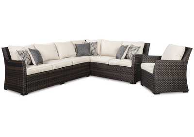 Image for Easy Isle 3-Piece Sofa Sectional/Chair with Cushion