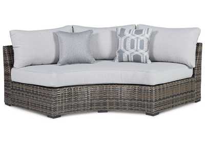 Image for Harbor Court Curved Loveseat with Cushion