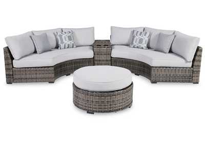 Image for Harbor Court 3-Piece Outdoor Sectional with Ottoman