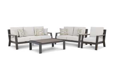 Image for Tropicava Outdoor Sofa, Loveseat and Lounge Chair with Coffee Table