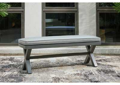 Elite Park Outdoor Bench with Cushion,Outdoor By Ashley