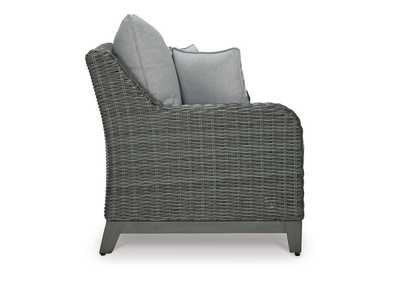 Elite Park Outdoor Loveseat with Cushion,Outdoor By Ashley