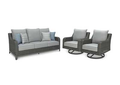 Image for Elite Park Outdoor Sofa with 2 Lounge Chairs