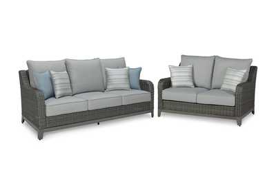 Elite Park Outdoor Sofa and Loveseat,Outdoor By Ashley