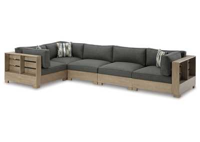 Image for Citrine Park 5-Piece Outdoor Sectional