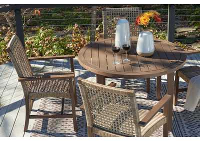 Germalia Outdoor Dining Table and 4 Chairs,Outdoor By Ashley