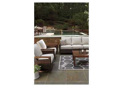 Paradise Trail Sofa with Cushion,Outdoor By Ashley