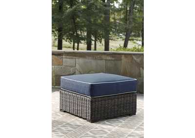 Grasson Lane Ottoman with Cushion,Outdoor By Ashley