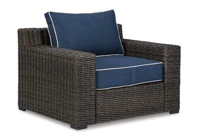 Grasson Lane Outdoor Sofa and  2 Lounge Chairs with Coffee Table and 2 End Tables,Outdoor By Ashley