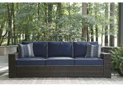 Grasson Lane Sofa with Cushion,Outdoor By Ashley