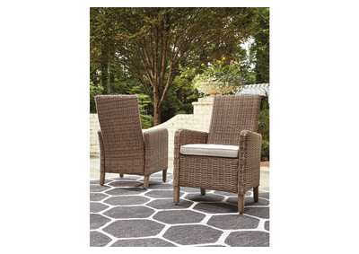 Beachcroft Arm Chair with Cushion (Set of 2),Outdoor By Ashley