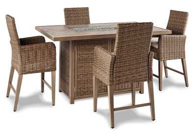 Image for Beachcroft Outdoor Dining Table and 4 Chairs