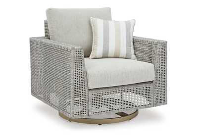 Image for Seton Creek Outdoor Swivel Lounge with Cushion