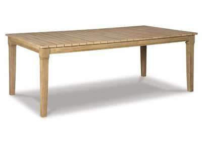 Image for Clare View Dining Table with Umbrella Option