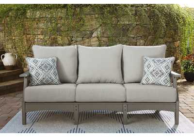 Visola Outdoor Sofa and Loveseat with Coffee Table,Outdoor By Ashley