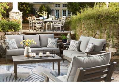 Visola Outdoor Sofa, Loveseat and Chair,Outdoor By Ashley