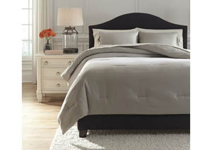 Image for Aracely Taupe King Comforter Set