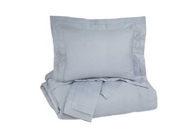 Image for Chamness Gray King Duvet Cover Set