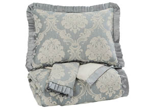 Image for Joisse Sage King Comforter Set