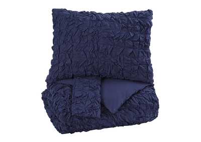 Image for Marksville Indigo King Duvet Cover Set