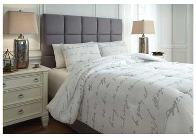 Adrianna 3-Piece King Comforter Set,Signature Design By Ashley