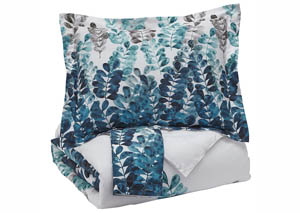 Image for Clearfield Blue/Teal King Comforter Set