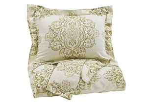 Image for Fairholm Natural Queen Duvet Cover Set
