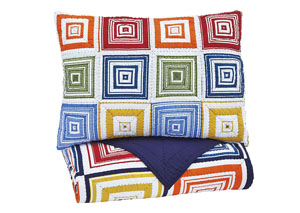 Image for Tazzoni Multi Twin Coverlet Set