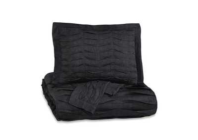 Image for Voltos Charcoal King Duvet Cover Set