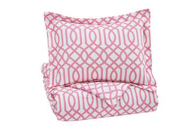 Image for Loomis Pink Twin Comforter Set