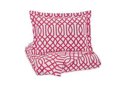 Image for Loomis Fuchsia Full Comforter Set